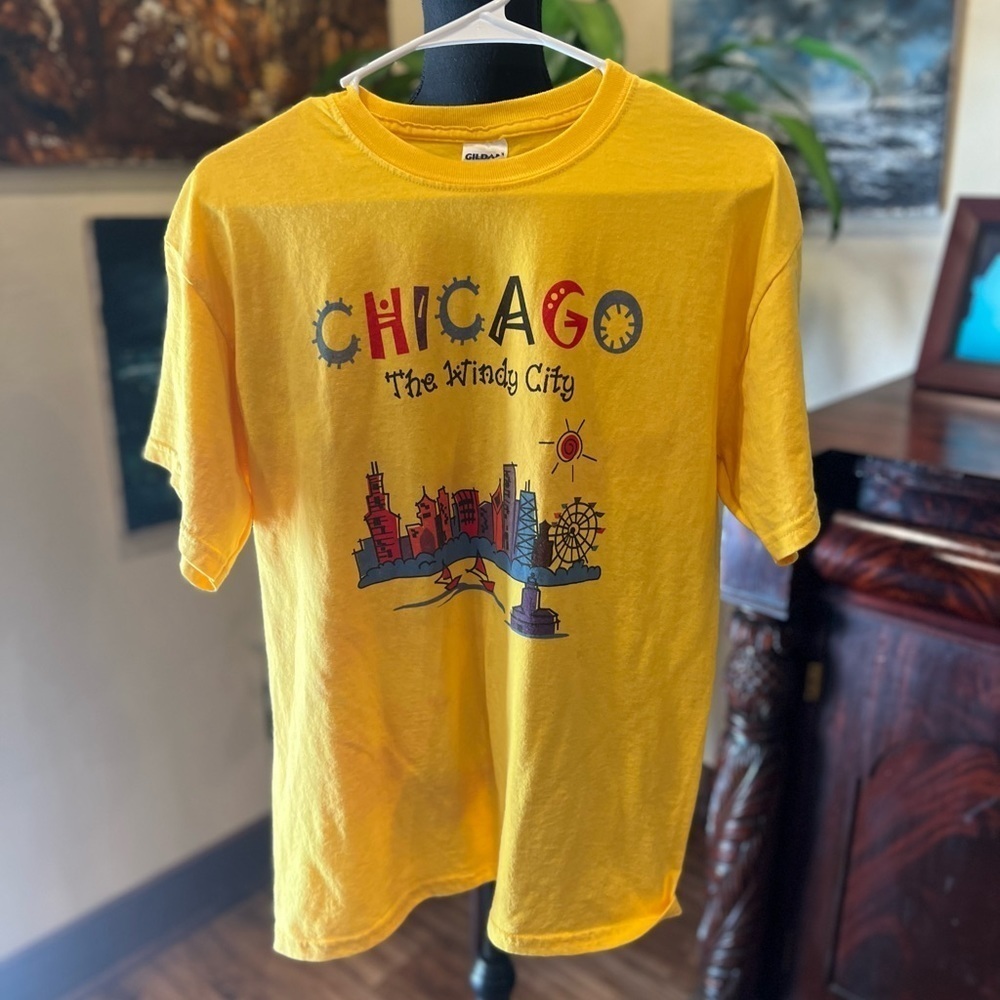 Chicago Windy City t-shirt size medium in GUC - Picture 2 of 4